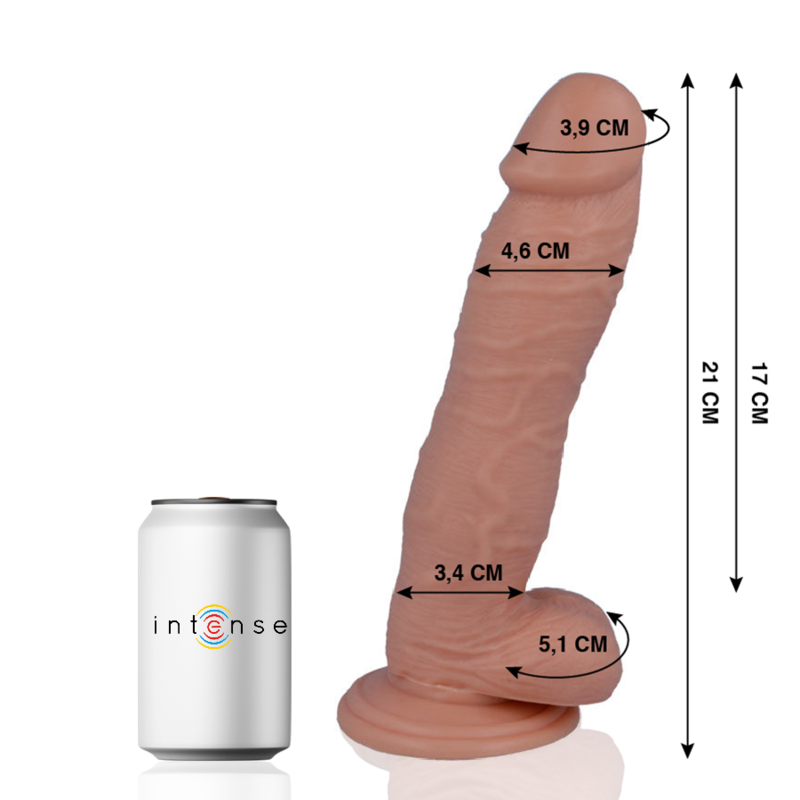 MR INTENSE - 24 REALISTIC COCK 21 CM -O- 4.6 CM 2 MR INTENSE - 24 REALISTIC COCK 21 CM -O- 4.6 CM - obrazek 2