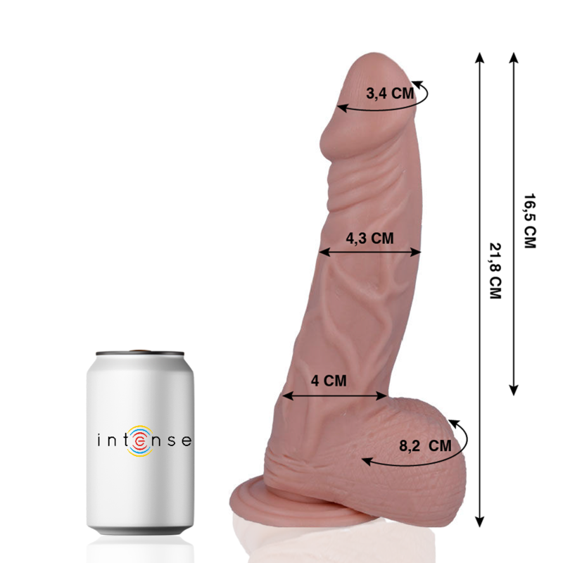 MR INTENSE - 25 REALISTIC COCK 21.8 CM -O- 4.3 CM 2 MR INTENSE - 25 REALISTIC COCK 21.8 CM -O- 4.3 CM - obrazek 2