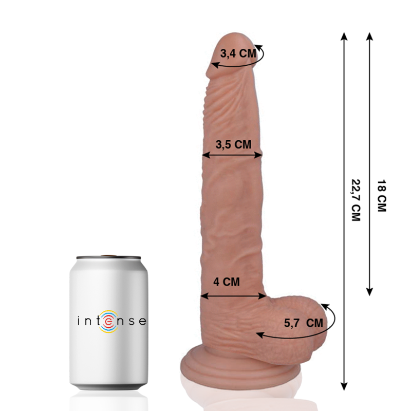 MR INTENSE - 29 REALISTIC COCK 22.7 CM -O- 3.5 CM 2 MR INTENSE - 29 REALISTIC COCK 22.7 CM -O- 3.5 CM - obrazek 2