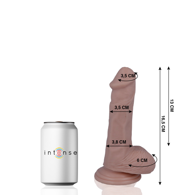 MR INTENSE - 5 REALISTIC COCK 16.5 CM -O- 3.5 CM 2 MR INTENSE - 5 REALISTIC COCK 16.5 CM -O- 3.5 CM - obrazek 2