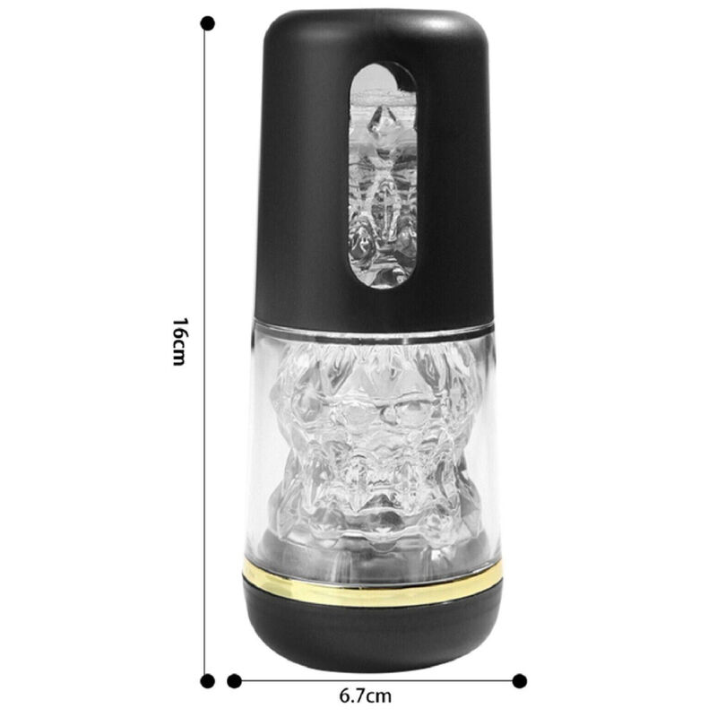 ARMONY - BLACK PORTABLE MASTURBATOR 4 ARMONY - BLACK PORTABLE MASTURBATOR - obrazek 4