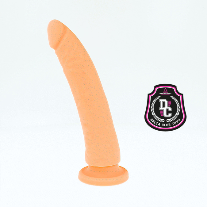 DELTA CLUB - TOYS NATURAL DILDO MEDICAL SILICONE 20 CM -O- 4 CM 3 DELTA CLUB - TOYS NATURAL DILDO MEDICAL SILICONE 20 CM -O- 4 CM - obrazek 3