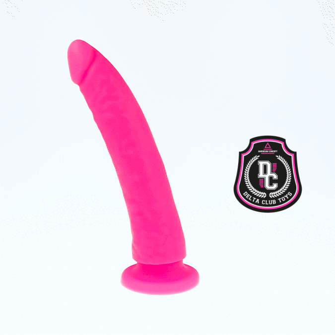 DELTA CLUB - TOYS PINK DILDO MEDICAL SILICONE 20 CM -O- 4 CM 3 DELTA CLUB - TOYS PINK DILDO MEDICAL SILICONE 20 CM -O- 4 CM - obrazek 3