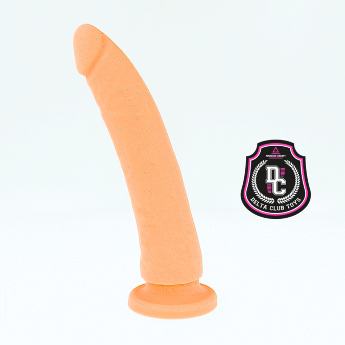 DELTA CLUB - TOYS NATURAL DILDO MEDICAL SILICONE 23 CM -O- 4.5 CM 3 DELTA CLUB - TOYS NATURAL DILDO MEDICAL SILICONE 23 CM -O- 4.5 CM - obrazek 3