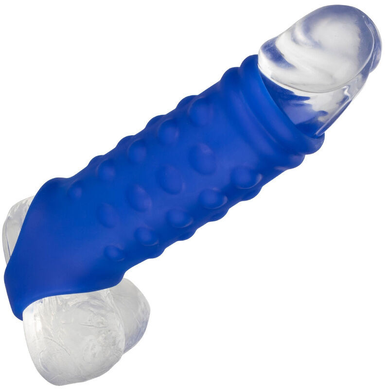 CALEXOTICS - ADMIRAL BEADED PENIS COVER LIQUID SILICONE BLUE 5 CALEXOTICS - ADMIRAL BEADED PENIS COVER LIQUID SILICONE BLUE - obrazek 5