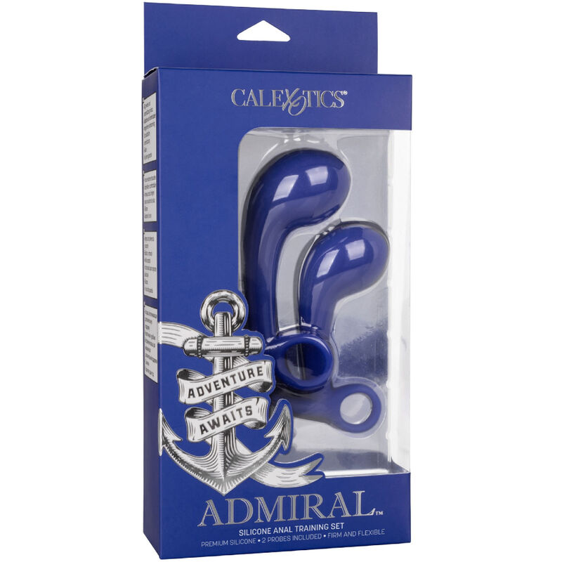 CALEXOTICS - ADMIRAL SET 2 ANAL PLUG BLUE 5 CALEXOTICS - ADMIRAL SET 2 ANAL PLUG BLUE - obrazek 5