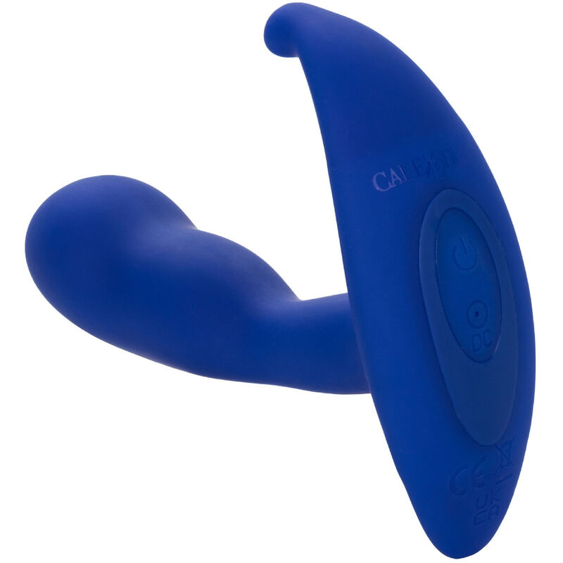 CALEXOTICS - ADMIRAL CURVED ANAL STIMULATOR VIBRATOR BLUE 3 CALEXOTICS - ADMIRAL CURVED ANAL STIMULATOR VIBRATOR BLUE - obrazek 3