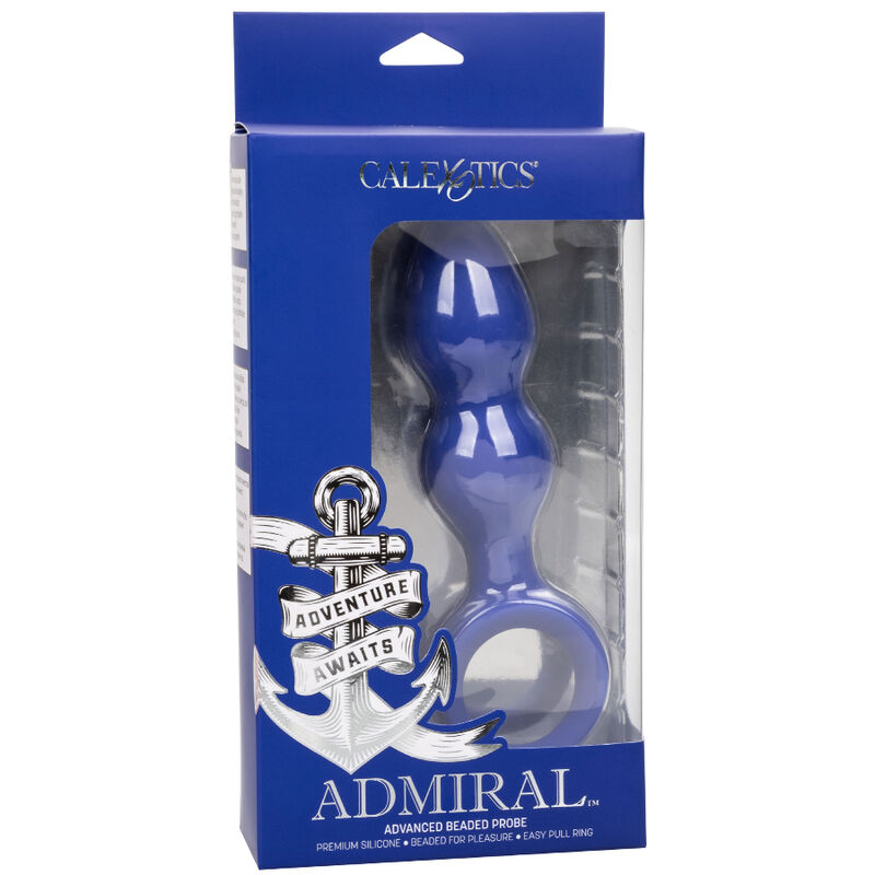 CALEXOTICS - ADMIRAL ADVANCED ANAL PLUG BLUE 5 CALEXOTICS - ADMIRAL ADVANCED ANAL PLUG BLUE - obrazek 5