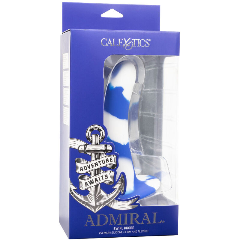CALEXOTICS - ADMIRAL SWIRL DILDO FLEXIBLE 5 CALEXOTICS - ADMIRAL SWIRL DILDO FLEXIBLE - obrazek 5