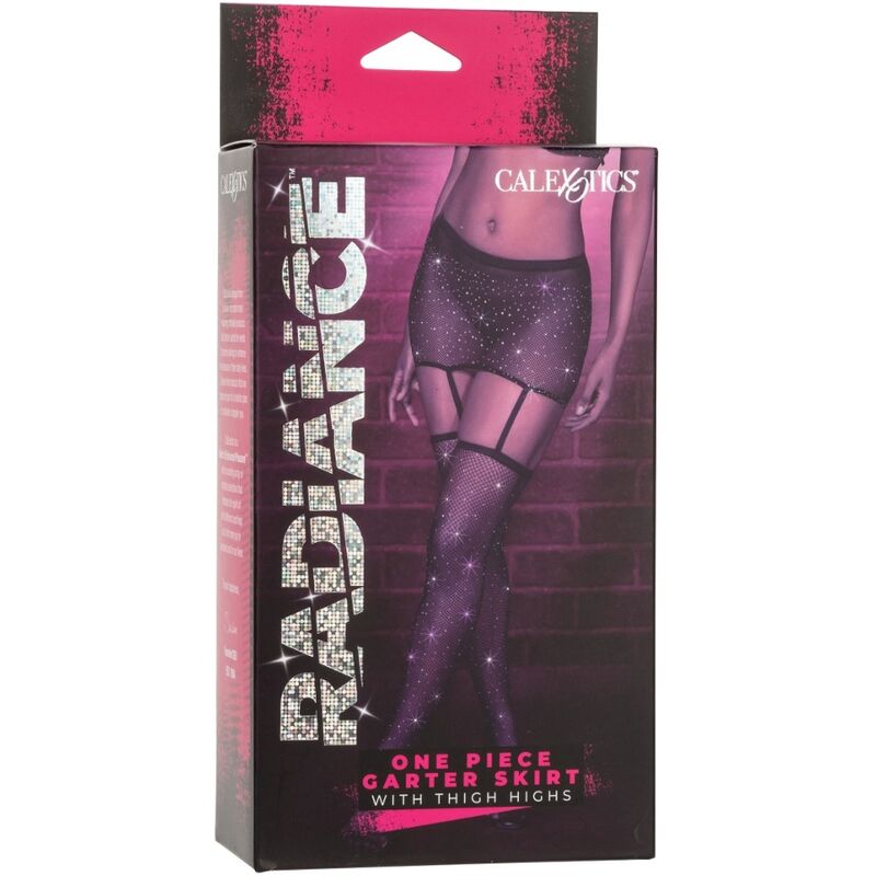 CALEXOTICS - RADIANCE GARTER SKIRT THIGH HIGHS 4 CALEXOTICS - RADIANCE GARTER SKIRT THIGH HIGHS - obrazek 4