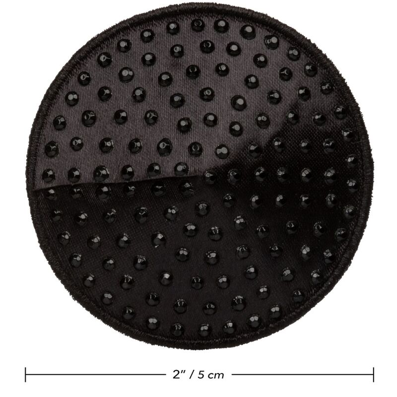 CALEXOTICS - RADIANCE ROUND SHAPE JEWEL NIPPLE COVERS 4 CALEXOTICS - RADIANCE ROUND SHAPE JEWEL NIPPLE COVERS - obrazek 4