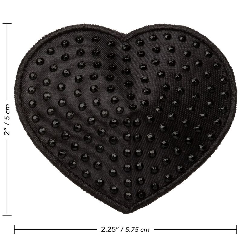 CALEXOTICS - RADIANCE HEART-SHAPED JEWEL NIPPLE SHIELDS 4 CALEXOTICS - RADIANCE HEART-SHAPED JEWEL NIPPLE SHIELDS - obrazek 4