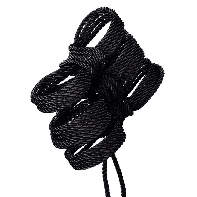 CALEXOTICS - BOUNDLESS ROPE 10M BLACK 3 CALEXOTICS - BOUNDLESS ROPE 10M BLACK - obrazek 3