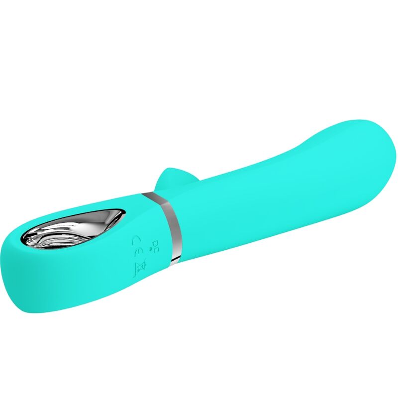 PRETTY LOVE - THOMAS MULTIFUNCTION G-SPOT VIBRATOR AQUA GREEN 3 PRETTY LOVE - THOMAS MULTIFUNCTION G-SPOT VIBRATOR AQUA GREEN - obrazek 3