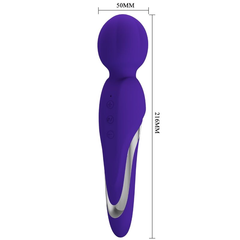 PRETTY LOVE - WALTER VIBRATOR WAND PURPLE 5 PRETTY LOVE - WALTER VIBRATOR WAND PURPLE - obrazek 5