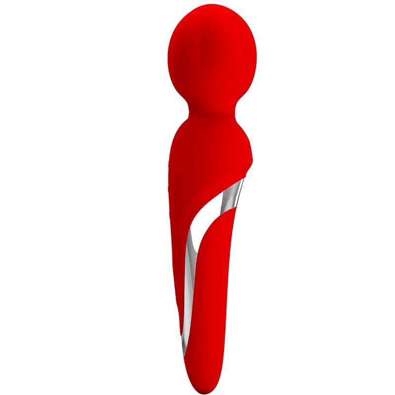 PRETTY LOVE - WALTER VIBRATOR WAND RED 2 PRETTY LOVE - WALTER VIBRATOR WAND RED - obrazek 2