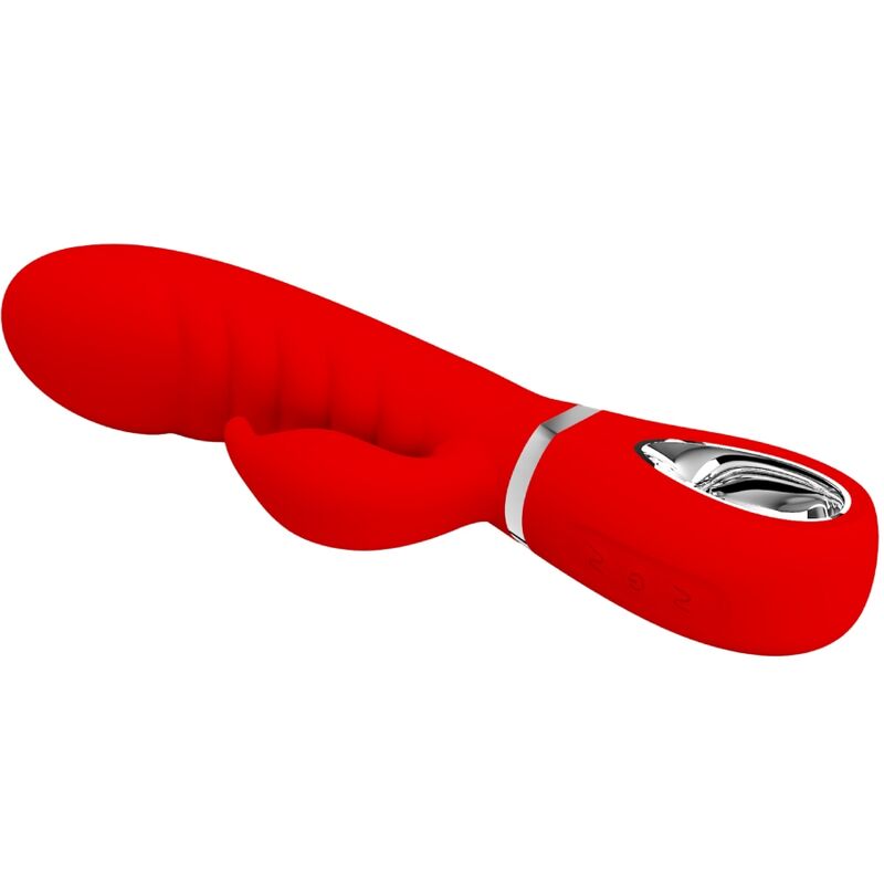 PRETTY LOVE - PRESCOTT MULTIFUNCTION G-SPOT VIBRATOR RED 3 PRETTY LOVE - PRESCOTT MULTIFUNCTION G-SPOT VIBRATOR RED - obrazek 3