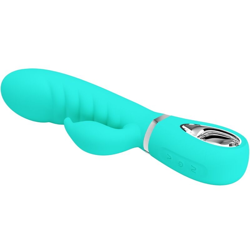 PRETTY LOVE - PRESCOTT MULTIFUNCTION G-SPOT VIBRATOR AQUA GREEN 3 PRETTY LOVE - PRESCOTT MULTIFUNCTION G-SPOT VIBRATOR AQUA GREEN - obrazek 3