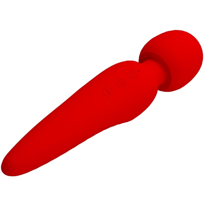 PRETTY LOVE - MEREDITH MASSAGER 12 VIBRATION MODES RED 2 PRETTY LOVE - MEREDITH MASSAGER 12 VIBRATION MODES RED - obrazek 2