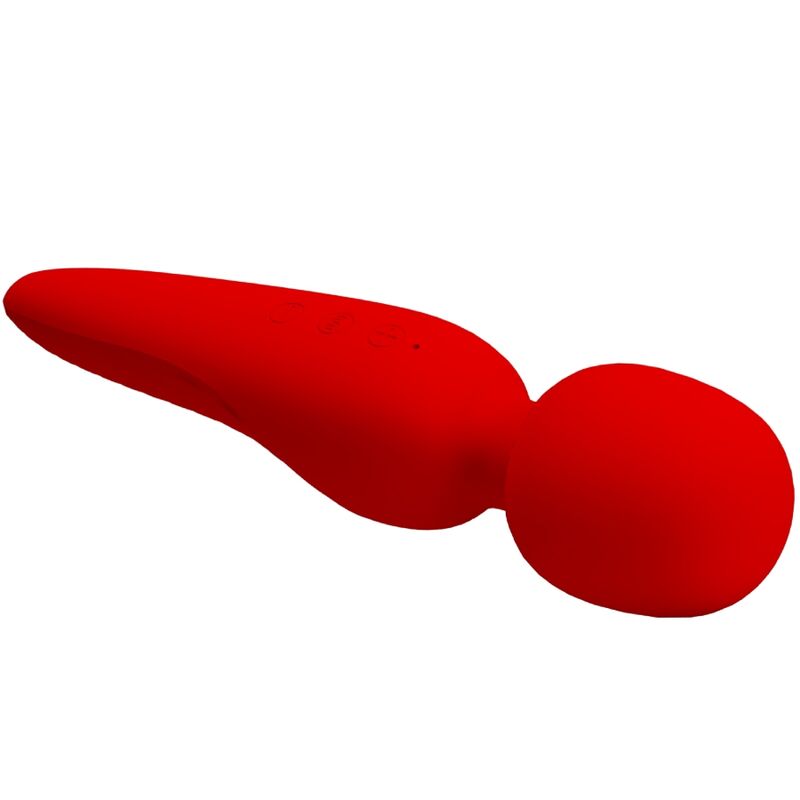 PRETTY LOVE - MEREDITH MASSAGER 12 VIBRATION MODES RED 5 PRETTY LOVE - MEREDITH MASSAGER 12 VIBRATION MODES RED - obrazek 5