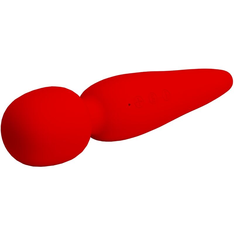 PRETTY LOVE - MEREDITH MASSAGER 12 VIBRATION MODES RED 3 PRETTY LOVE - MEREDITH MASSAGER 12 VIBRATION MODES RED - obrazek 3