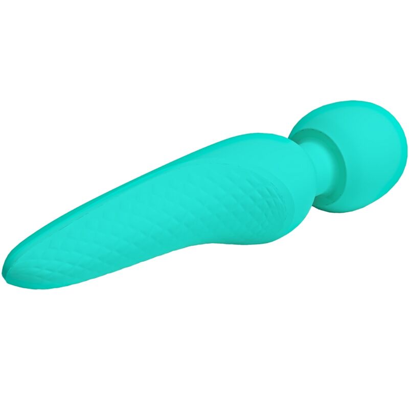 PRETTY LOVE - MEREDITH MASSAGER 12 VIBRATION MODES AQUA GREEN 4 PRETTY LOVE - MEREDITH MASSAGER 12 VIBRATION MODES AQUA GREEN - obrazek 4