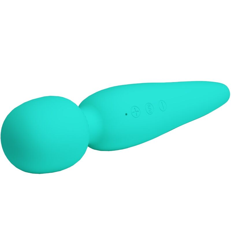 PRETTY LOVE - MEREDITH MASSAGER 12 VIBRATION MODES AQUA GREEN 3 PRETTY LOVE - MEREDITH MASSAGER 12 VIBRATION MODES AQUA GREEN - obrazek 3