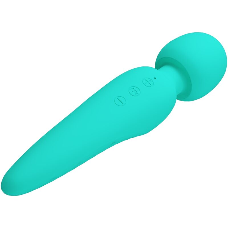 PRETTY LOVE - MEREDITH MASSAGER 12 VIBRATION MODES AQUA GREEN 2 PRETTY LOVE - MEREDITH MASSAGER 12 VIBRATION MODES AQUA GREEN - obrazek 2