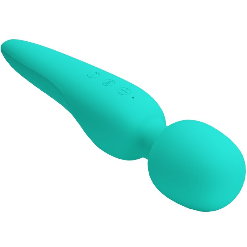 PRETTY LOVE - MEREDITH MASSAGER 12 VIBRATION MODES AQUA GREEN 5 PRETTY LOVE - MEREDITH MASSAGER 12 VIBRATION MODES AQUA GREEN - obrazek 5