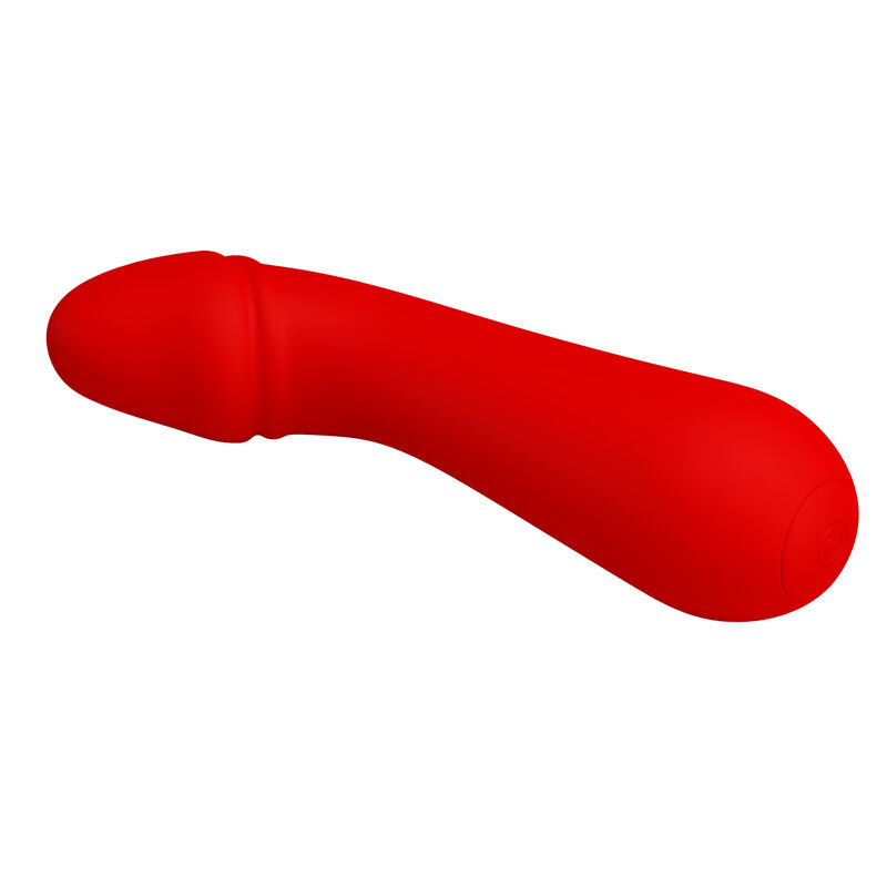 PRETTY LOVE - CETUS RECHARGEABLE VIBRATOR RED 4 PRETTY LOVE - CETUS RECHARGEABLE VIBRATOR RED - obrazek 4