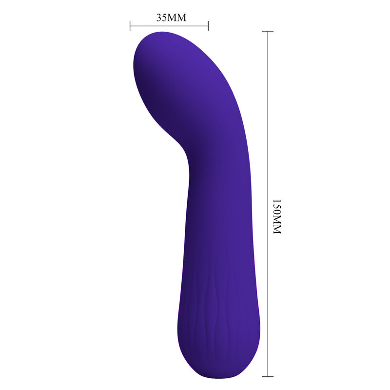 PRETTY LOVE - FAUN RECHARGEABLE VIBRATOR PURPLE 5 PRETTY LOVE - FAUN RECHARGEABLE VIBRATOR PURPLE - obrazek 5