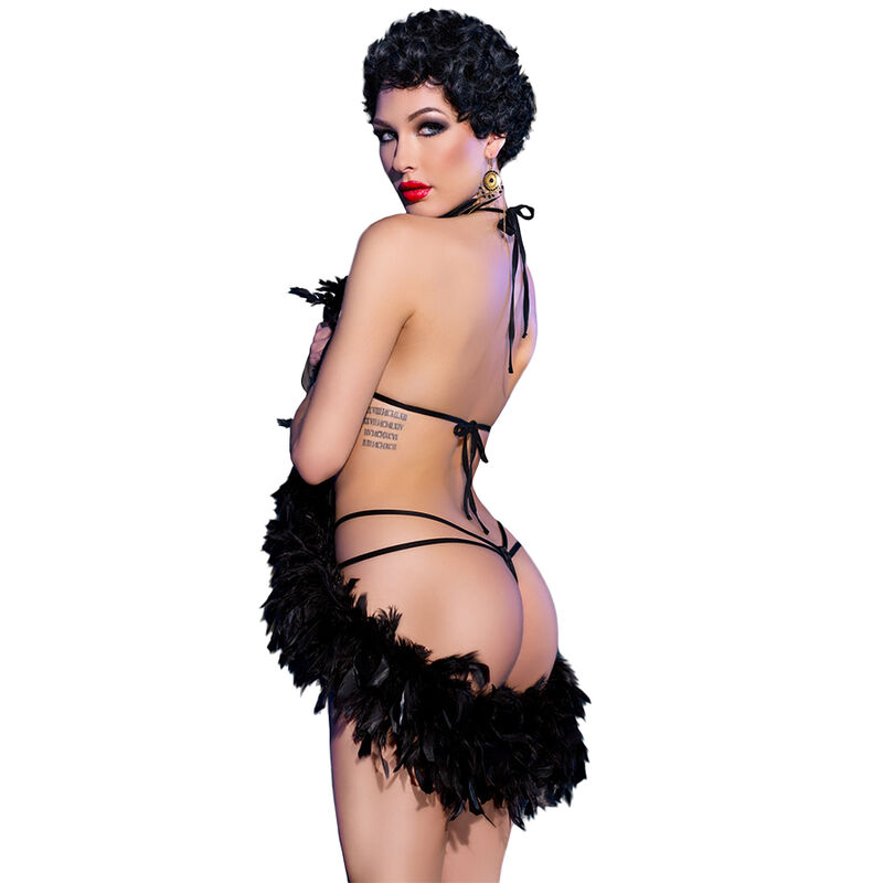 CHILIROSE - CR 4479 BODYSUIT CROTCHLESS BLUE S/M 2 CHILIROSE - CR 4479 BODYSUIT CROTCHLESS BLUE S/M - obrazek 2