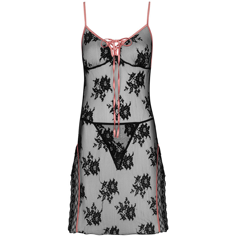 LIVCO CORSETTI FASHION - KARONIN LC 90628 SHIRT + PANTY BLACK L/XL 3 LIVCO CORSETTI FASHION - KARONIN LC 90628 SHIRT + PANTY BLACK L/XL - obrazek 3