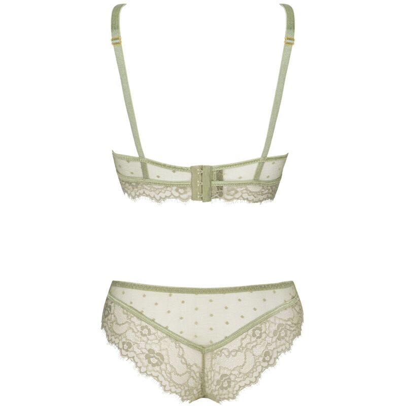 LIVCO CORSETTI FASHION - PINE LC 90667 BRA + PANTY KHAKI 4 LIVCO CORSETTI FASHION - PINE LC 90667 BRA + PANTY KHAKI - obrazek 4