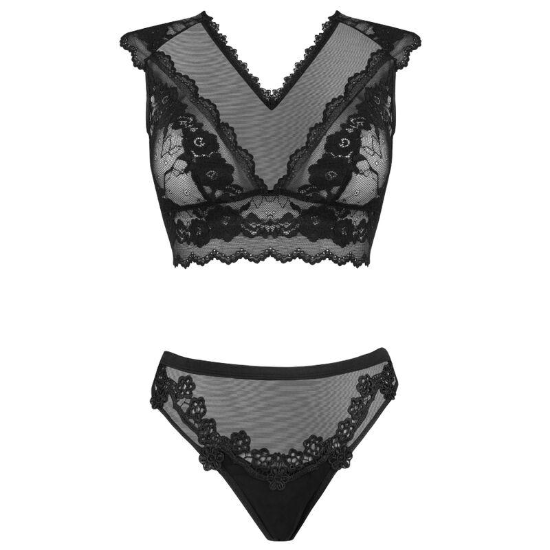 LIVCO CORSETTI FASHION - TIMOSAN LC 90631 BRA + PANTY BLACK 3 LIVCO CORSETTI FASHION - TIMOSAN LC 90631 BRA + PANTY BLACK - obrazek 3
