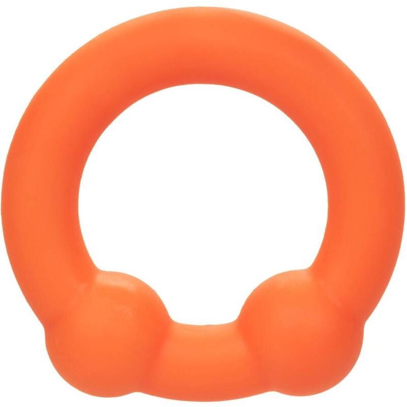 CALEXOTICS - ALPHA DUAL BALL RING ORANGE 3 CALEXOTICS - ALPHA DUAL BALL RING ORANGE - obrazek 3