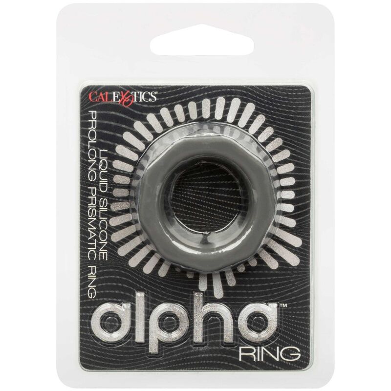 CALEXOTICS - ALPHA PROLONG PRISMATIC RING GREY 2 CALEXOTICS - ALPHA PROLONG PRISMATIC RING GREY - obrazek 2