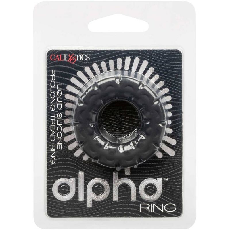CALEXOTICS - ALPHA PROLONG TREAD RING BLACK 2 CALEXOTICS - ALPHA PROLONG TREAD RING BLACK - obrazek 2