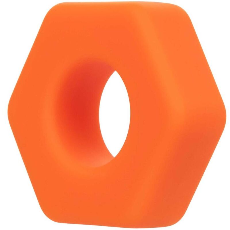 CALEXOTICS - ALPHA PROLONG SEXAGON RING ORANGE 4 CALEXOTICS - ALPHA PROLONG SEXAGON RING ORANGE - obrazek 4