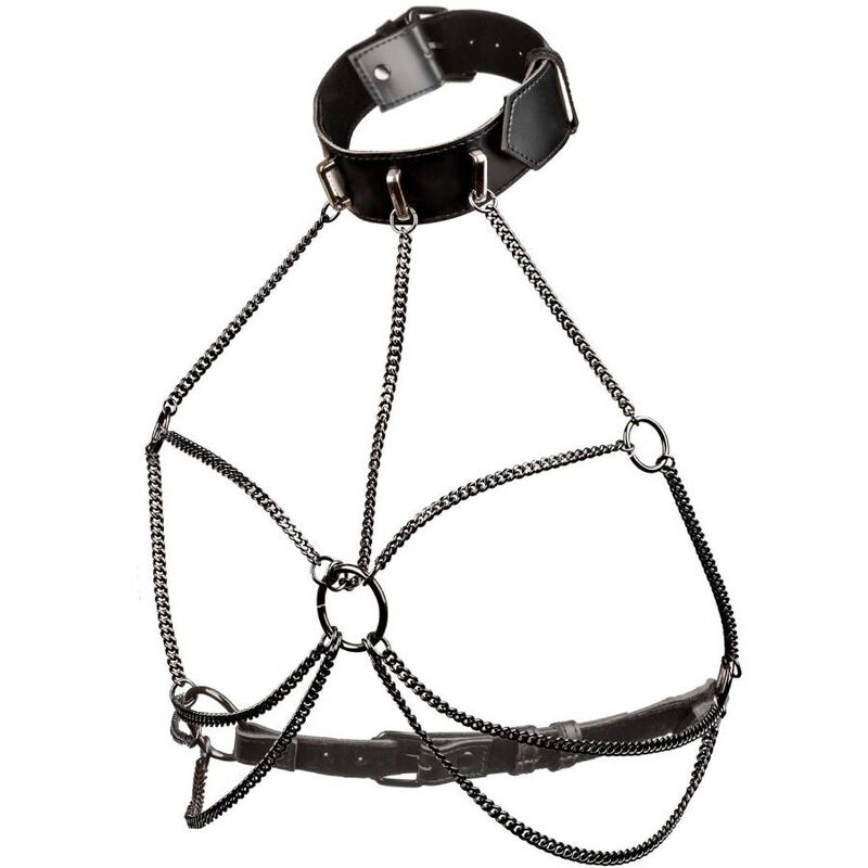 CALEXOTICS - EUPHORIA MULTI CHAIN COLLAR HARNESS 4 CALEXOTICS - EUPHORIA MULTI CHAIN COLLAR HARNESS - obrazek 4