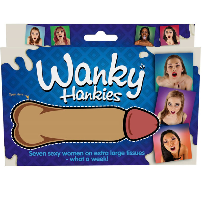 SPENCER FLEETWOOD - WANKY HANKIES 7 EXTRA LARGE WOMENS HANDKERCHIEFS 3 SPENCER FLEETWOOD - WANKY HANKIES 7 EXTRA LARGE WOMENS HANDKERCHIEFS - obrazek 3