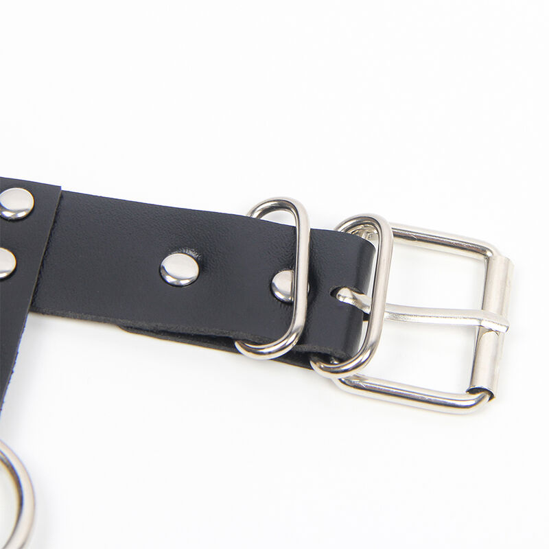 SUBBLIME - HARNESS BRA AND NECKLACE WITH CHAINS ONE SIZE 5 SUBBLIME - HARNESS BRA AND NECKLACE WITH CHAINS ONE SIZE - obrazek 5