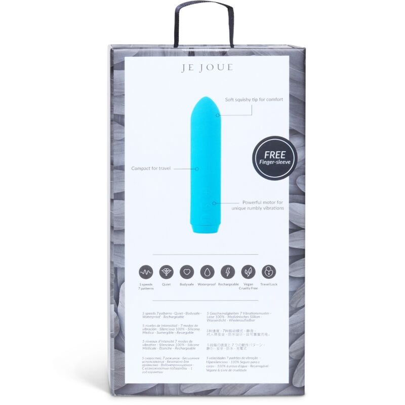 JE JOUE - TEAL CLASSIC BULLET VIBRATOR 4 JE JOUE - TEAL CLASSIC BULLET VIBRATOR - obrazek 4