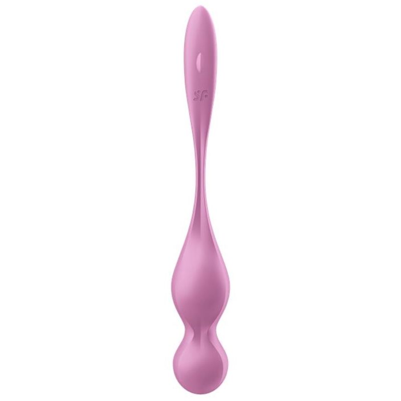 SATISFYER - LOVE BIRDS VIBRATING KEGEL BALLS PINK 5 SATISFYER - LOVE BIRDS VIBRATING KEGEL BALLS PINK - obrazek 5