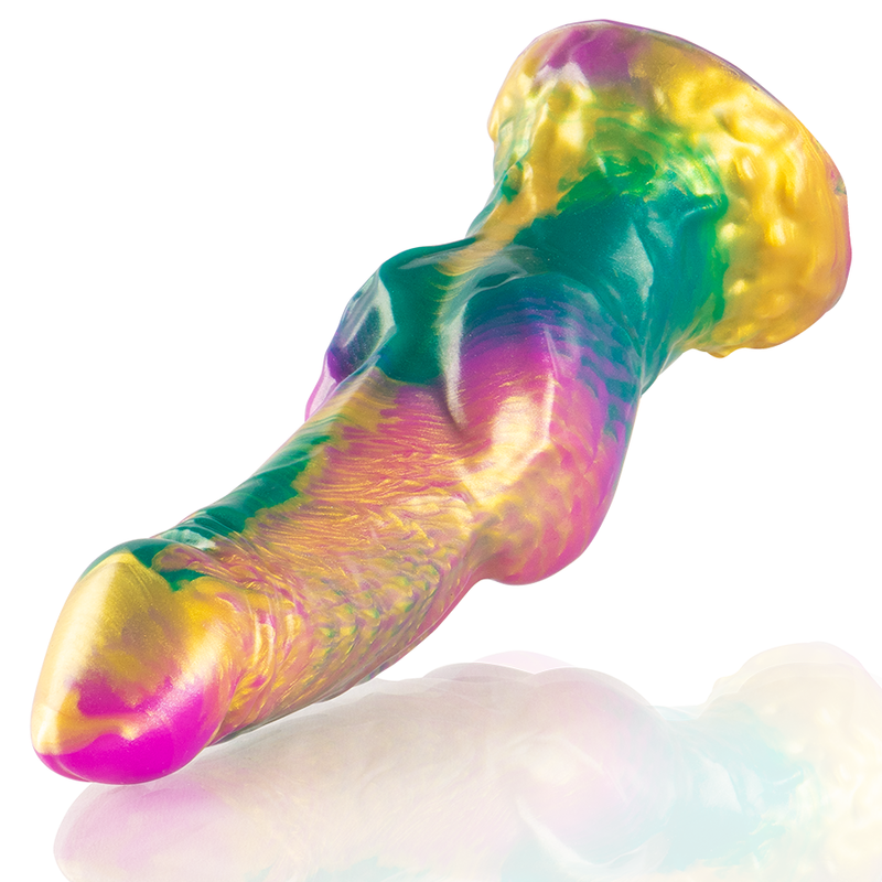 EPIC - IRIS DILDO WITH RAINBOW TESTICLES OF PLEASURE 3 EPIC - IRIS DILDO WITH RAINBOW TESTICLES OF PLEASURE - obrazek 3