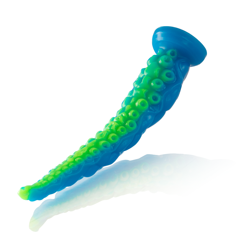 EPIC - SCYLLA FLUORESCENT THIN TENTACLE DILDO SMALL SIZE 3 EPIC - SCYLLA FLUORESCENT THIN TENTACLE DILDO SMALL SIZE - obrazek 3