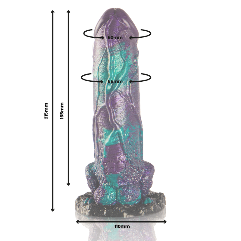 EPIC - BASILISK DILDO DOUBLE SCALY PLEASURE BIG SIZE 2 EPIC - BASILISK DILDO DOUBLE SCALY PLEASURE BIG SIZE - obrazek 2