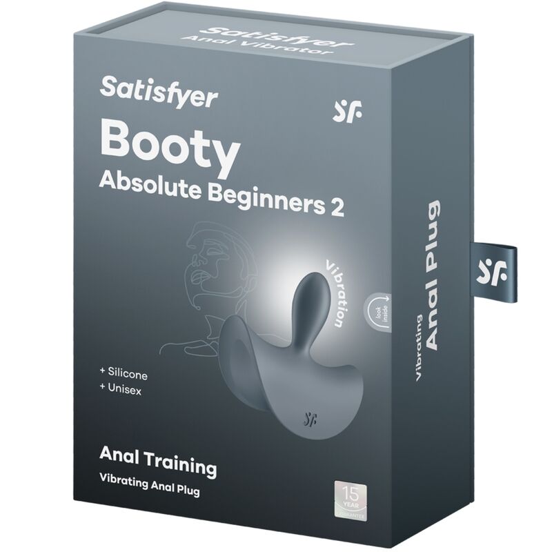 SATISFYER - BOOTY ABSOLUTE BEGINNERS 2 ANAL PLUG VIBRATOR UNISEX BLACK 5 SATISFYER - BOOTY ABSOLUTE BEGINNERS 2 ANAL PLUG VIBRATOR UNISEX BLACK - obrazek 5