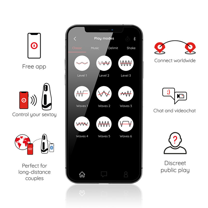 ONINDER - SEOUL RECHARGEABLE MALE MASTURBATOR 10 SPEED - FREE APP 3 ONINDER - SEOUL RECHARGEABLE MALE MASTURBATOR 10 SPEED - FREE APP - obrazek 3