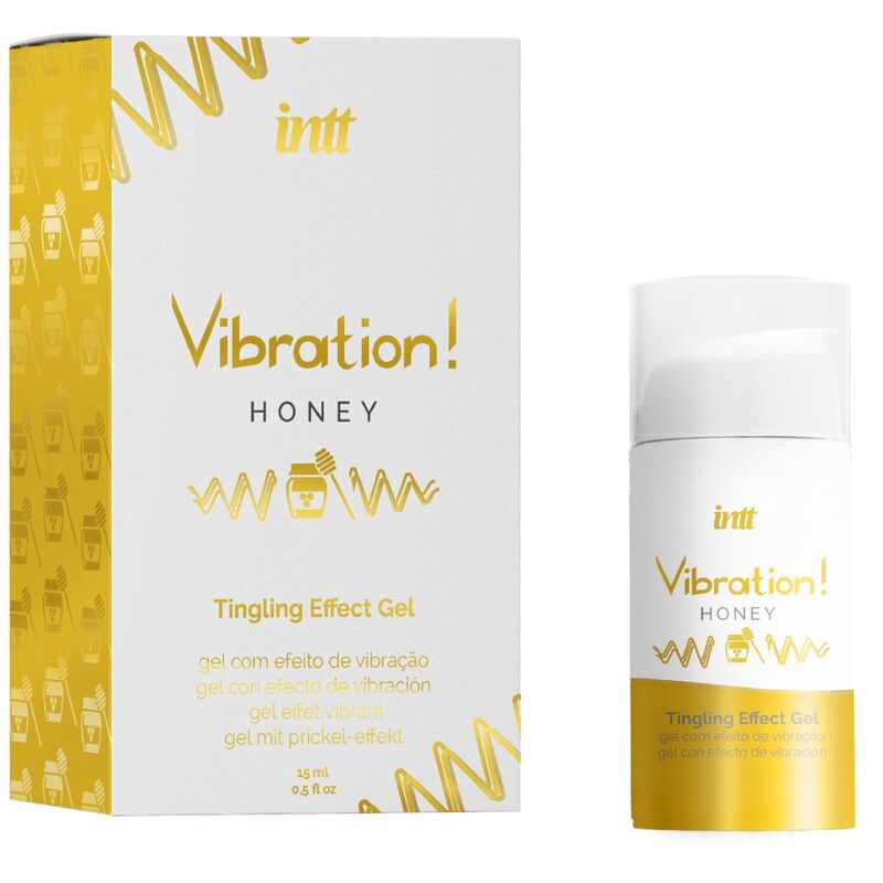 INTT - POWERFUL INTIMATE STIMULANT HONEY LIQUID VIBRATOR GEL 15 ML 2 INTT - POWERFUL INTIMATE STIMULANT HONEY LIQUID VIBRATOR GEL 15 ML - obrazek 2